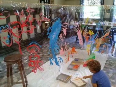 Descol&ocirc;nia de F&eacute;rias do Parquinho Lage: Pode a floresta ser uma escola?  pode a escola ser uma floresta?