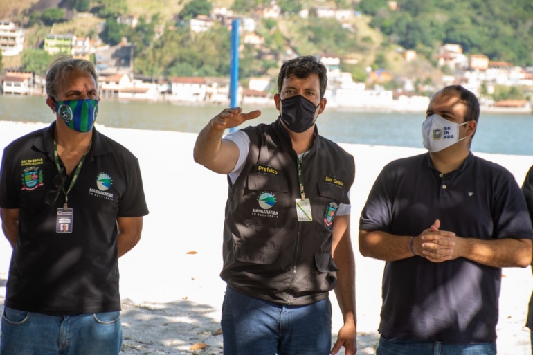 Orla da Praia do Saco em Mangaratiba será totalmente revitalizada