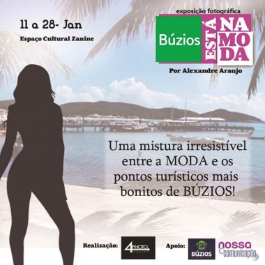 Exposi&ccedil;&atilde;o 'B&uacute;zios est&aacute; na Moda' acontece a partir do dia 11 no Espa&ccedil;o Cultural Zanine