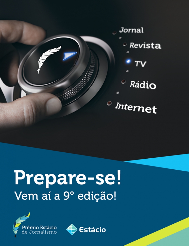 Inscrições abertas para o Prêmio Estácio de Jornalismo edição 2019