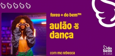 MC Rebecca d&aacute; aula de dan&ccedil;a gratuita em Ipanema