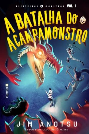A batalha do Acampamonstro &eacute; o primeiro volume da s&eacute;rie de fic&ccedil;&atilde;o juvenil