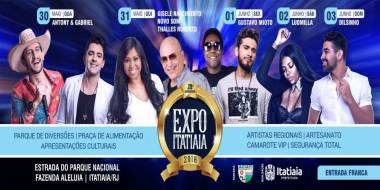 Come&ccedil;a montagem da estrutura da ExpoItatiaia