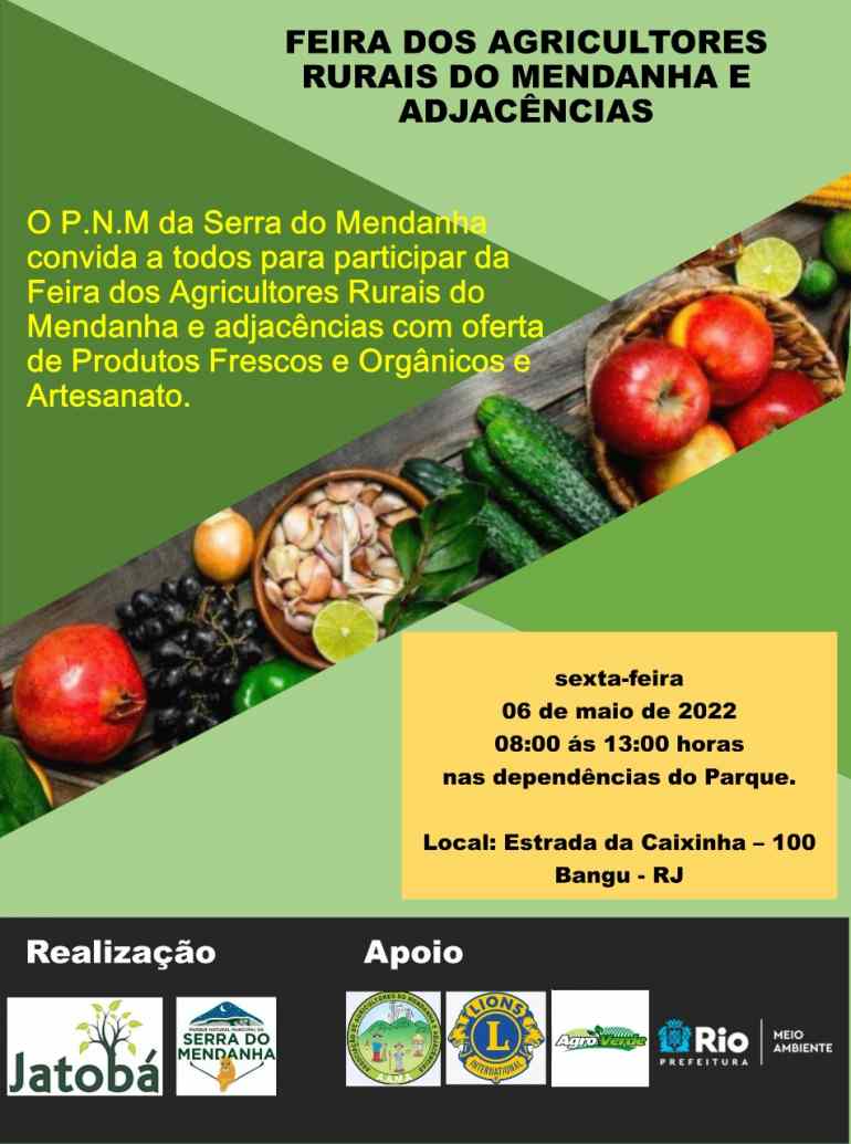 Feira dos agricultores rurais do Mendanha e adjacências