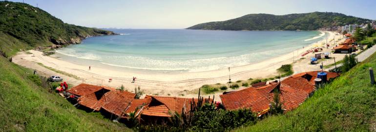 A Prainha é a praia mais &#039;quente&#039; de Arraial do Cabo.