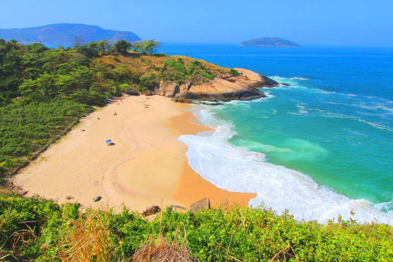 A Praia do Sossego em Niterói é a mais selvagem da Região Oceânica