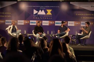 Imagens da edi&ccedil;&atilde;o do DMX 2017 talk com Mc Guim&ecirc;, Kondizilla, Sorocaba e o Jornalista Fernando Luna