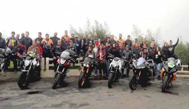 Grupo do 2o. Rol&ecirc; Mostro no Mirante do Soberbo