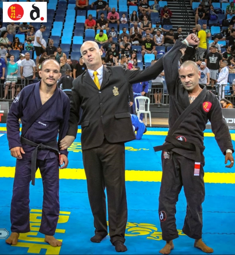 Vitória no Internacional Master Sul Americano do CBJJ - Confederação Brasileira de Jiu Jitsu