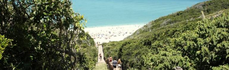 &#039;As Prainhas&#039; em Arraial do Cabo é o nosso mar do Caribe.