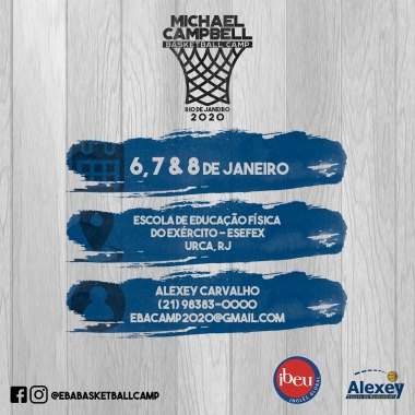 T&eacute;cnico dos Estados Unidos &eacute; atra&ccedil;&atilde;o em Camp de Basquete no Rio de Janeiro. Inscri&ccedil;&otilde;es abertas!