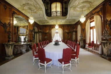 Um dos c&ocirc;modos do Pal&aacute;cio