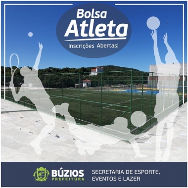 Cadastro para o Bolsa Atleta come&ccedil;ar&aacute; dia 24 de Fevereiro em B&uacute;zios