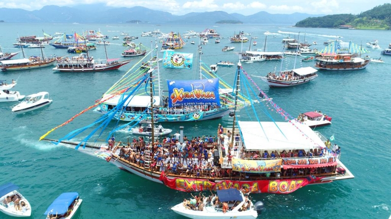 Urubuzada, Botachopp e Pé de Cana são os campeões da Procissão Marítima 2019 em Angra