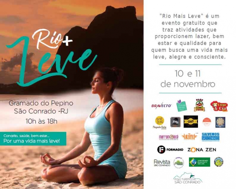 &quot;Rio Mais Leve&quot; é um evento que proporciona qualidade para quem busca uma vida mais leve