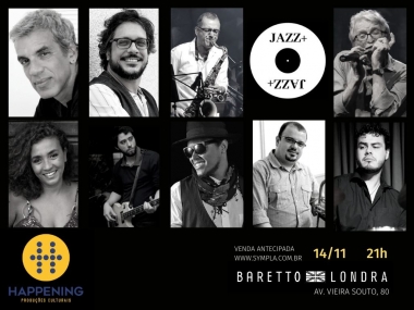 Baretto-Londra, no Fasano, recebe programa&ccedil;&atilde;o especial de Jazz em novembro, &agrave;s quintas-feiras, a partir desta quinta (14)