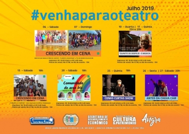 Teatro para todos os p&uacute;blicos em Angra