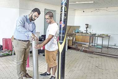 Alunos da UERJ pretendem lan&ccedil;ar foguete ATOM a 3000m de altitude em grande competi&ccedil;&atilde;o nos EUA