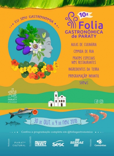 &lsquo;Eu sou gastronomia&rsquo;: selo da Unesco impulsiona Folia Gastron&ocirc;mica de Paraty