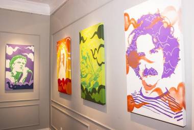 Grandes nomes da MPB s&atilde;o retratados em graffiti na Casa da Educa&ccedil;&atilde;o Visconde de Mau&aacute;