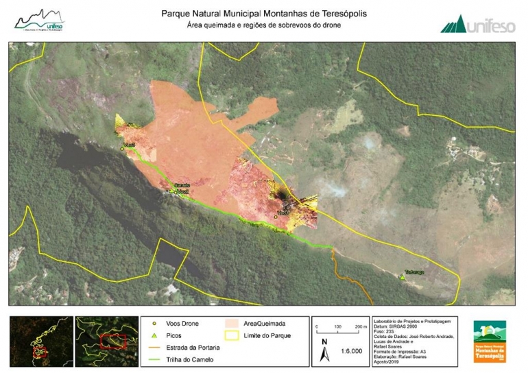 Parque Municipal Montanhas de Teresópolis reabre sede Pedra da Tartaruga nesta sexta (30), após incêndio florestal