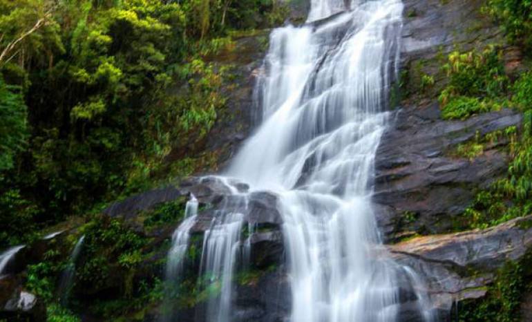 Cascatinha Taunay, no Parque Nacional da Tijuca