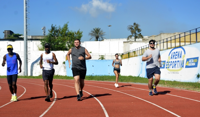 Arena Esportiva é reaberta para prática esportiva em Volta Redonda