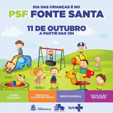 Dia das crian&ccedil;as ser&aacute; comemorado em teres&oacute;polis no dia 11