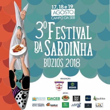 3o. Festival da Sardinha de B&uacute;zios inicia nesta sexta-feira