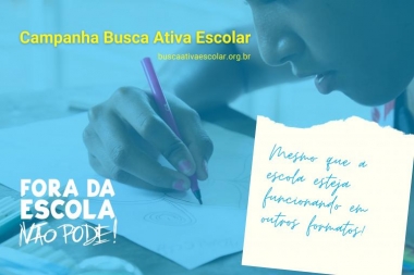 UNICEF e Undime lançam campanha de Busca Ativa Escolar