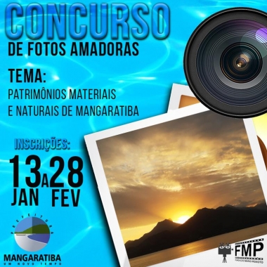Funda&ccedil;&atilde;o M&aacute;rio Peixoto promove concurso de fotos amadoras em Mangaratiba